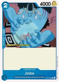 Jinbe [Super Pre-release] ST03-006 One Piece Starter Deck 3: The Seven Warlords of the Sea