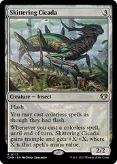 Skittering Cicada #717 Magic Commander Masters Prices
