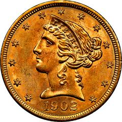 1902 S Coins Liberty Head Half Eagle Prices