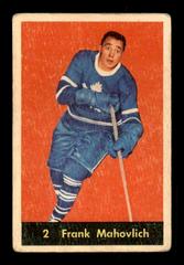 Frank Mahovlich Hockey Cards 1960 Parkhurst Prices