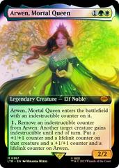 Arwen, Mortal Queen [Extended Art Foil] Magic Lord of the Rings Prices