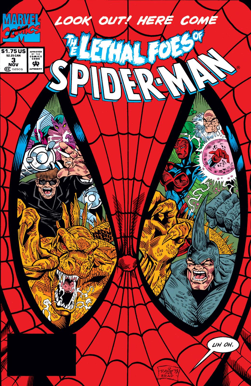 Lethal Foes of Spider-Man #3 (1993) Comic Books Lethal Foes of Spider-Man