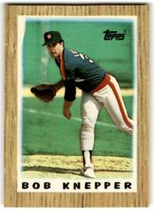 Bob Knepper Baseball Cards 1987 Topps Mini League Leaders Prices