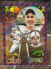 Peyton Manning [Red Blue] Football Cards 2022 Panini Illusions King Of Prices