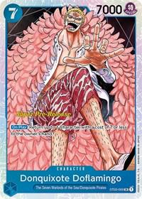 Donquixote Doflamingo [Super Pre-release] ST03-009 One Piece Starter Deck 3: The Seven Warlords of the Sea