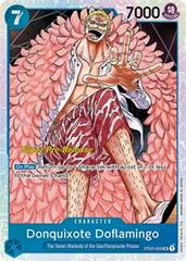 Donquixote Doflamingo [Super Pre-release] ST03-009 One Piece Starter Deck 3: The Seven Warlords of the Sea Prices