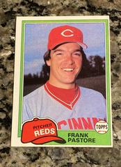 Frank Pastore #499 Baseball Cards 1981 Topps Prices