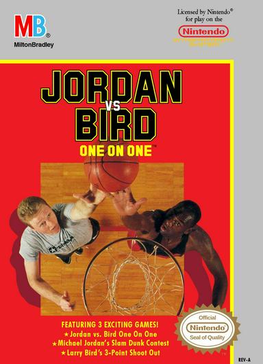 Jordan vs Bird One on One Cover Art
