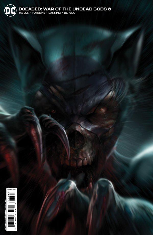 DCeased: War of the Undead Gods [Mattina] #6 (2023) Comic Books DCeased: War of the Undead Gods