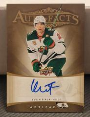 Kevin Fiala Hockey Cards 2021 Upper Deck Artifacts Auto Facts Prices