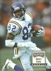 Qadry Ismail Football Cards 1993 Playoff Contenders Prices