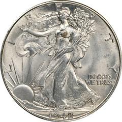 1942 [PROOF] Coins Walking Liberty Half Dollar Prices