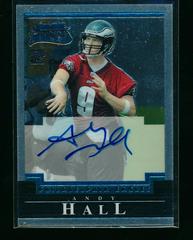Andy Hall [Autograph] #229 Football Cards 2004 Bowman Chrome Prices