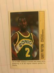 Gary Payton #184 Basketball Cards 1991 Panini Sticker Prices