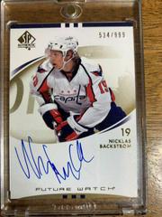 Nicklas Backstrom [Autograph] #250 Hockey Cards 2007 SP Authentic Prices