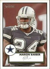 Marion Barber #7 Football Cards 2006 Topps Heritage Prices
