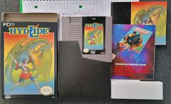 Box, Cartridge, Manual, Sleeve, And Styrofoam  | Hydlide NES