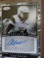 Alex Wright #A-AW Football Cards 2022 Sage Hit Artistry Artistry Autographs Prices