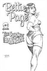 Bettie Page: The Curse of the Banshee [Linsner Line Art] #2 (2021) Comic Books Bettie Page: The Curse of the Banshee Prices