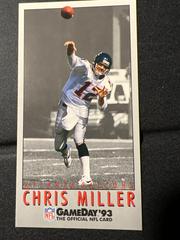 Chris Miller #119 Football Cards 1993 Fleer Gameday Prices