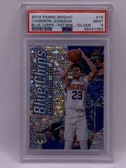 Cameron Johnson [Fast Break Silver] #15 Basketball Cards 2019 Panini Mosaic Blue Chips Prices