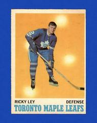 Rick Ley #108 Hockey Cards 1970 O-Pee-Chee Prices