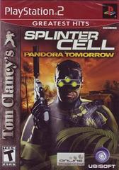 Front Cover | Splinter Cell Pandora Tomorrow [Greatest Hits] Playstation 2