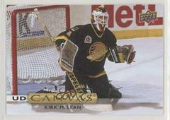 Kirk McLean Hockey Cards 2019 Upper Deck Canvas Prices
