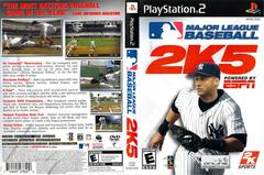 Slip Cover Scan By Canadian Brick Cafe | Major League Baseball 2K5 Playstation 2