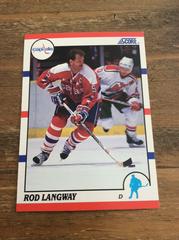 Rod Langway Hockey Cards 1990 Score Canadian Prices