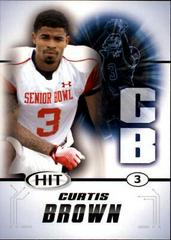 Curtis Brown #73 Football Cards 2011 Sage Hit Prices