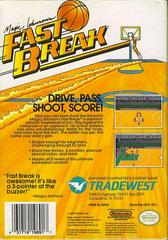 Magic Johnson'S Fast Break - Back | Magic Johnson's Fast Break NES