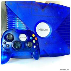 Controller And Console Showing Silver Jewel | Xbox System [Canada Blue Halo 2 Edition] Xbox