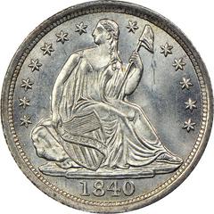 1840 [NO DRAPERY] Coins Seated Liberty Half Dime Prices