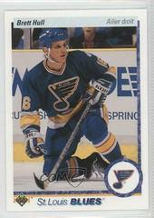 Brett Hull #154 Hockey Cards 1990 Upper Deck French Prices