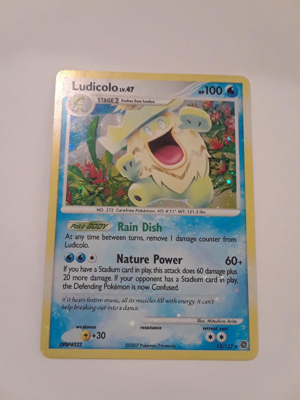 Ludicolo Ungraded Pokemon Secret Wonders