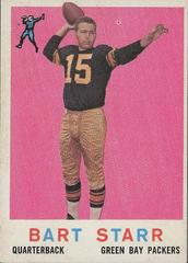 Bart Starr #23 Football Cards 1959 Topps Prices