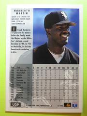 Reverse | Norberto Martin Baseball Cards 1994 Fleer