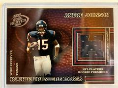 Andre Johnson #205 Football Cards 2003 Playoff Hogg Heaven Prices