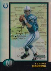 Peyton Manning [Interstate Refractors] Football Cards 1998 Bowman Chrome Prices