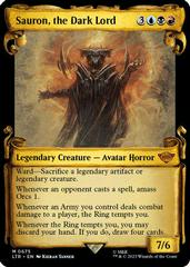 Sauron, the Dark Lord [Showcase] #329 Magic Lord of the Rings Prices