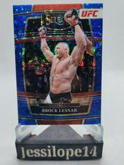 Brock Lesnar [Blue Disco] Ufc Cards 2022 Panini Select UFC Prices