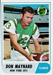 Don Maynard #169 Football Cards 1968 Topps Prices
