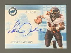 Steven Jackson [Blue] Football Cards 2004 Press Pass Autograph Prices