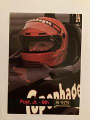 Foyt, Jr. - 9th #23 Racing Cards 1993 Hi Tech Prices