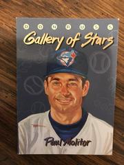 Paul Molitor #GS-6 Baseball Cards 1993 Panini Donruss Triple Play Gallery of Stars Prices