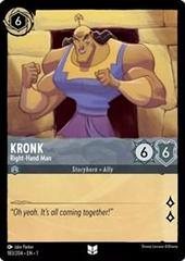 Kronk - Right-Hand Man #183 Lorcana First Chapter Prices
