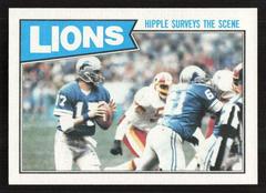 Lion Team Leaders [Hipple Surveys the Scene] #317 Football Cards 1987 Topps Prices