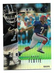 Doug Flutie [Radiance] Football Cards 1999 Spx Prices