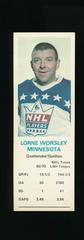 Lorne Worsley Hockey Cards 1970 Dad's Cookies Prices